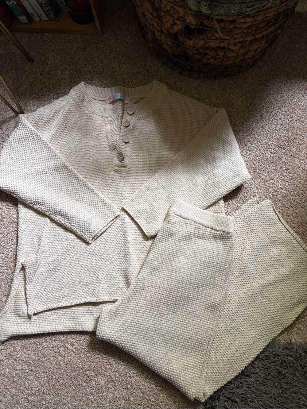 Free People Hailee Sweater Lounge Set XS